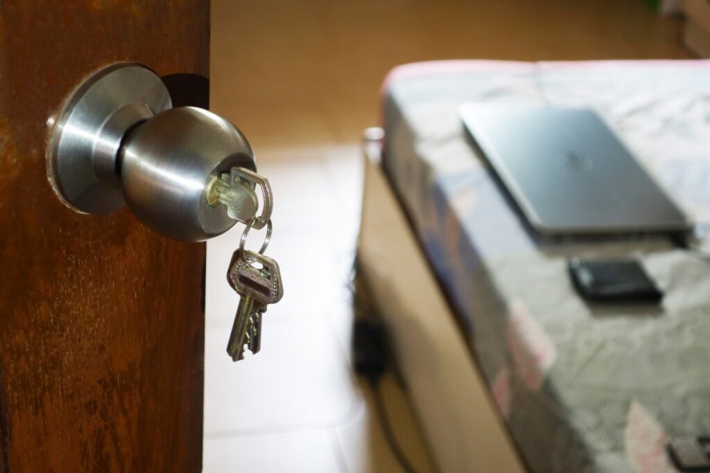 Keys in a Door