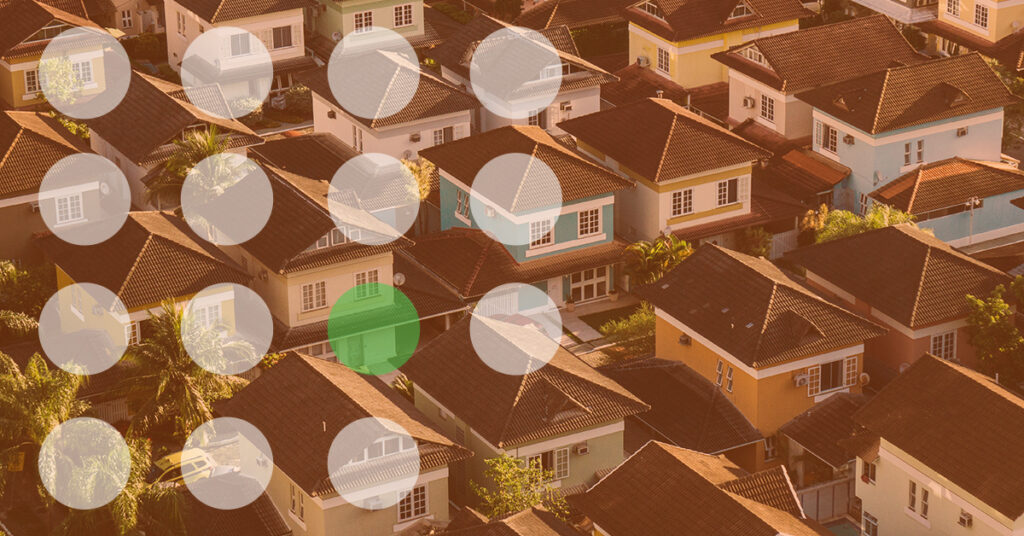 Bird's Eye View of Neighborhood