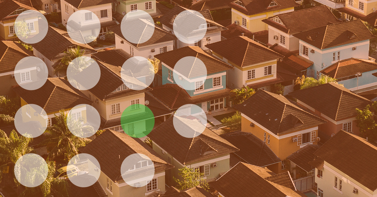 Bird's Eye View of Neighborhood