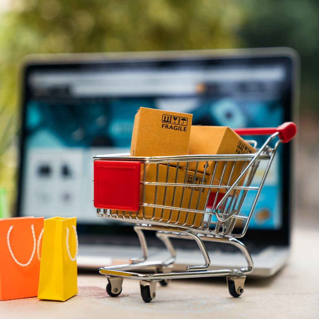 Online shopping.