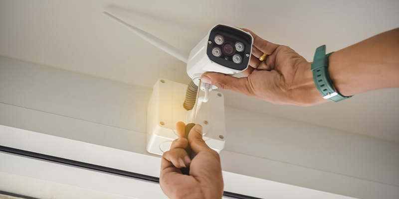 a camera security system