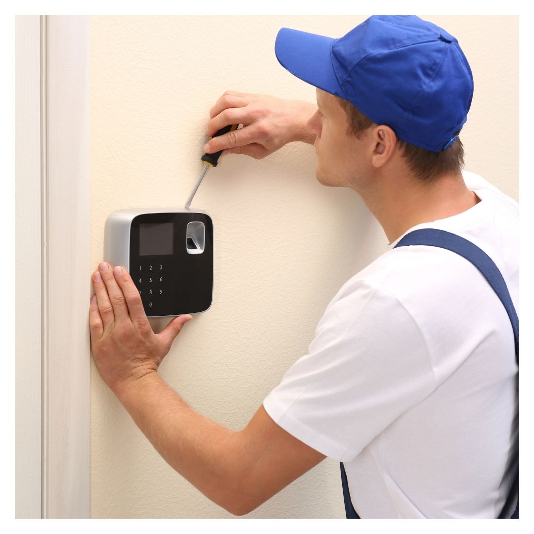 Home security installation