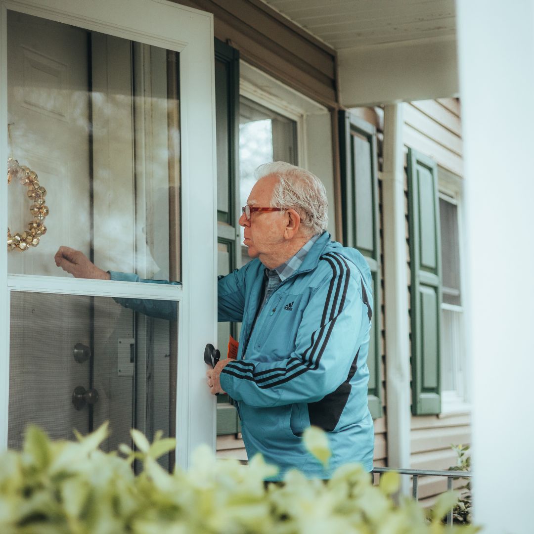 neighbor knocking on door
