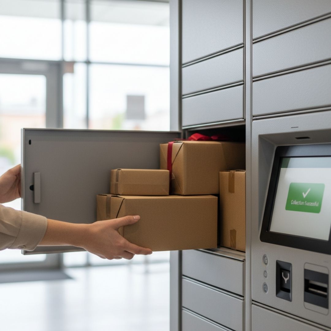 packages in mail box