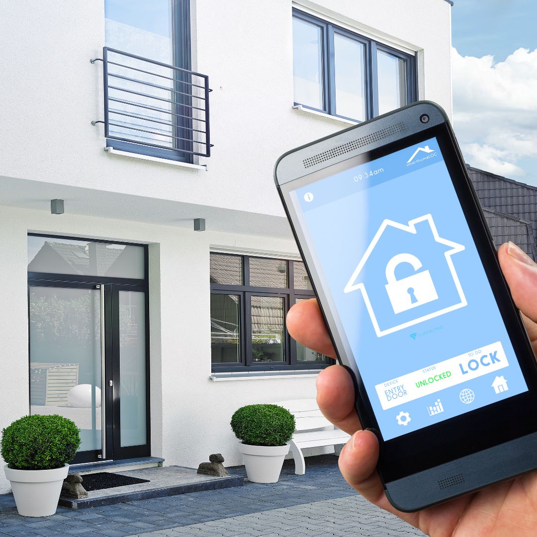 home security software on phone